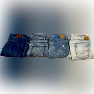 Bundle of jeans.